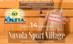 Locandina Serata Benessere Nuvola Village 1 Aprile