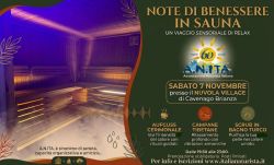 Locandina Serata Benessere Nuvola Village 1 Aprile